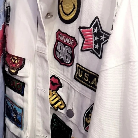 Scouts Pride Denim Patchwork Jacket - Picture 3 of 4